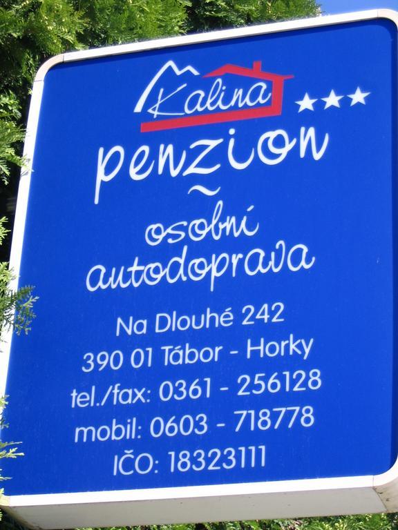 טאבור Penzion Kalina מראה חיצוני תמונה